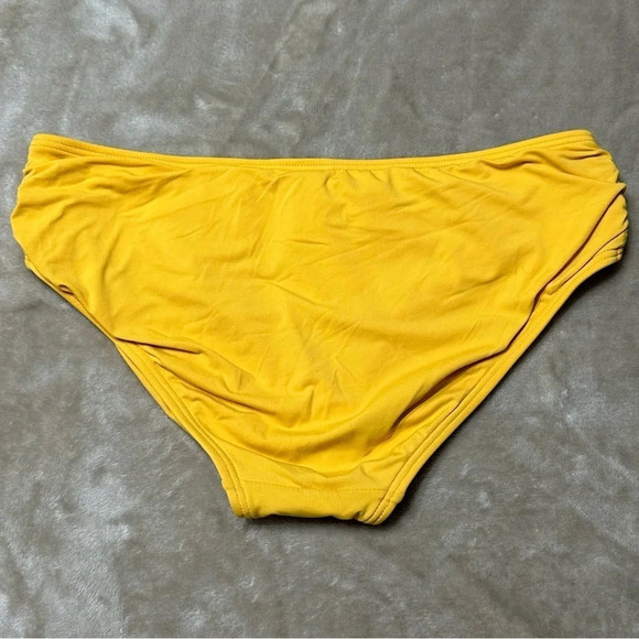 Coco Reef Bikini Bottoms Gold Yellow Gathered Sides Size Medium - Picture 4 of 7